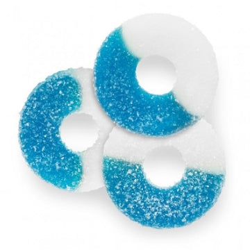 Anneau framboise bleue