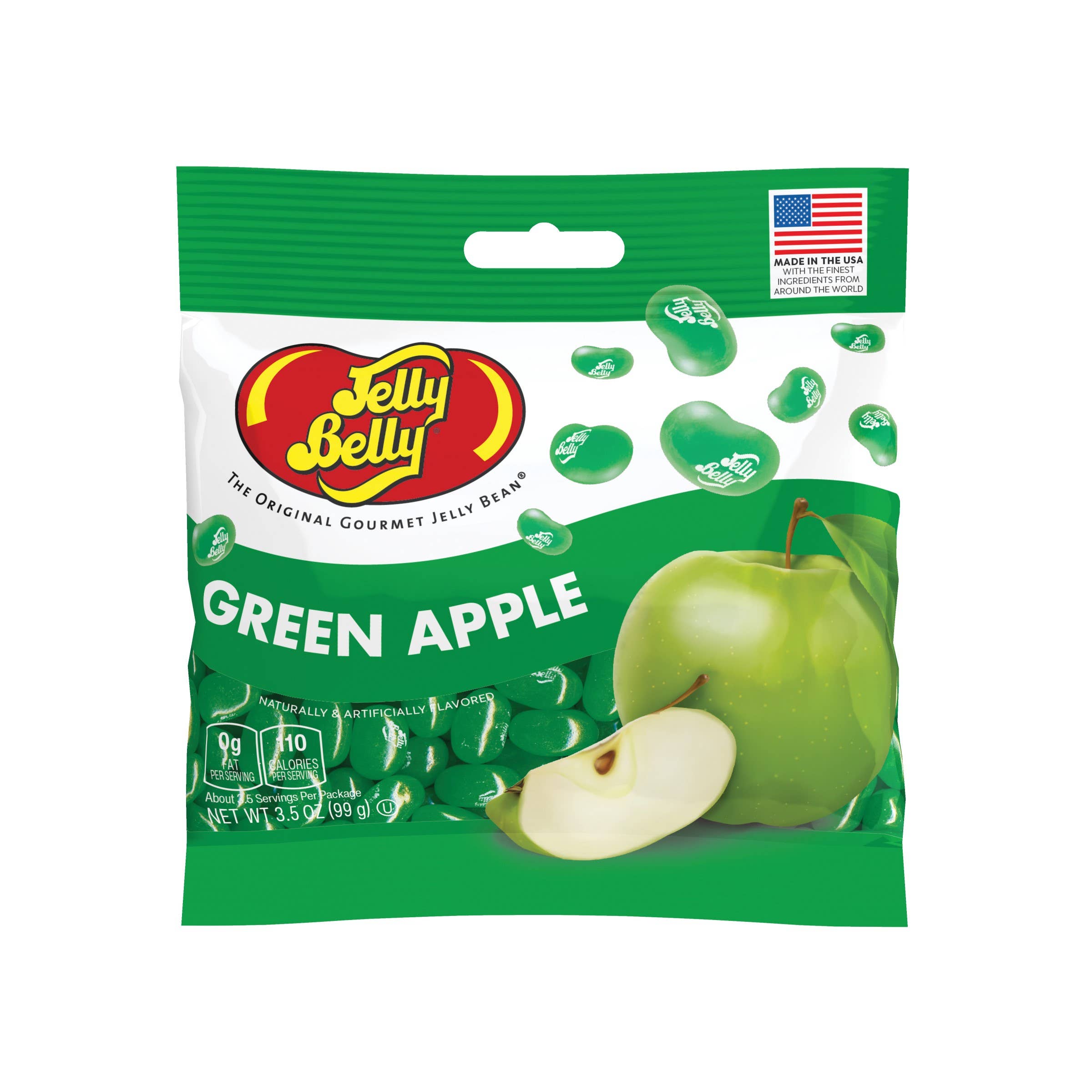 Jelly Belly Jelly Beans pomme verte – 3,5 oz | Sans Gluten