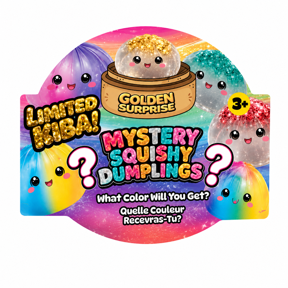 Dumpling Irrésistible Taba Mystery — Jouet Squishy Surprise