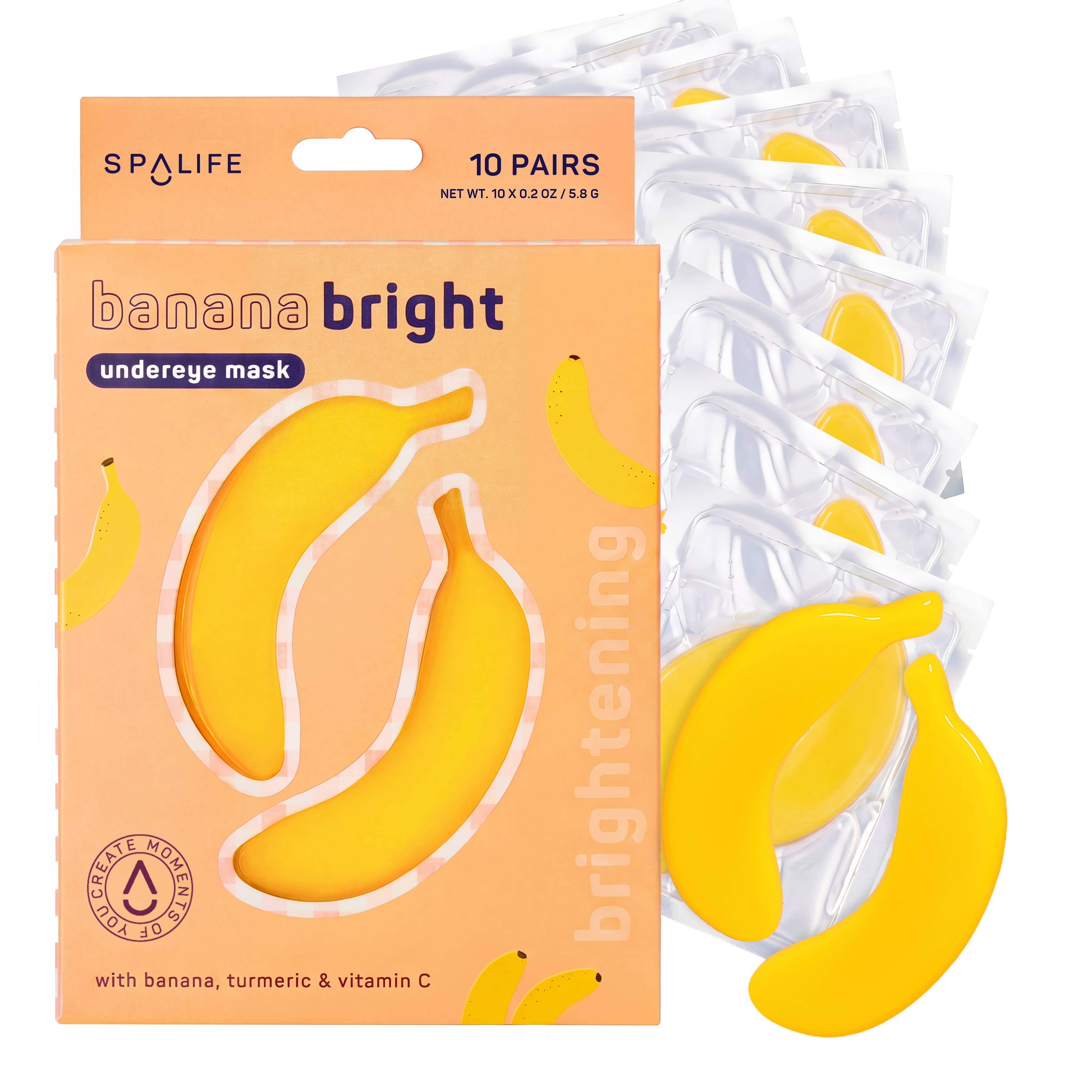 Patchs Contour des Yeux Banana Bright à la Vitamine C |