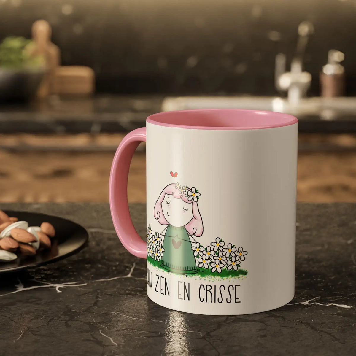 Tasse « Chu zen en crisse » – Sardine Studio