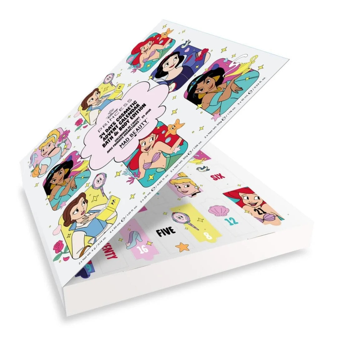 Calendrier de l'Avent Cosmétique Disney Princesse 24 Jours – Bath & Body