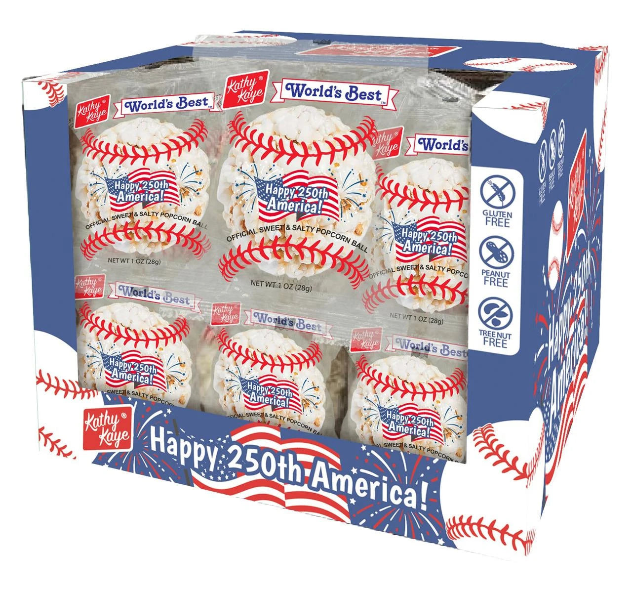 Kathy Kaye – Balle Popcorn Happy 250th America!