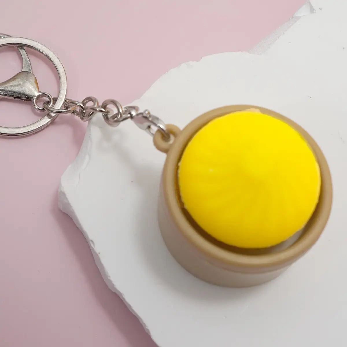 Porte-clés anti-stress ravioli beurre – Josslyn