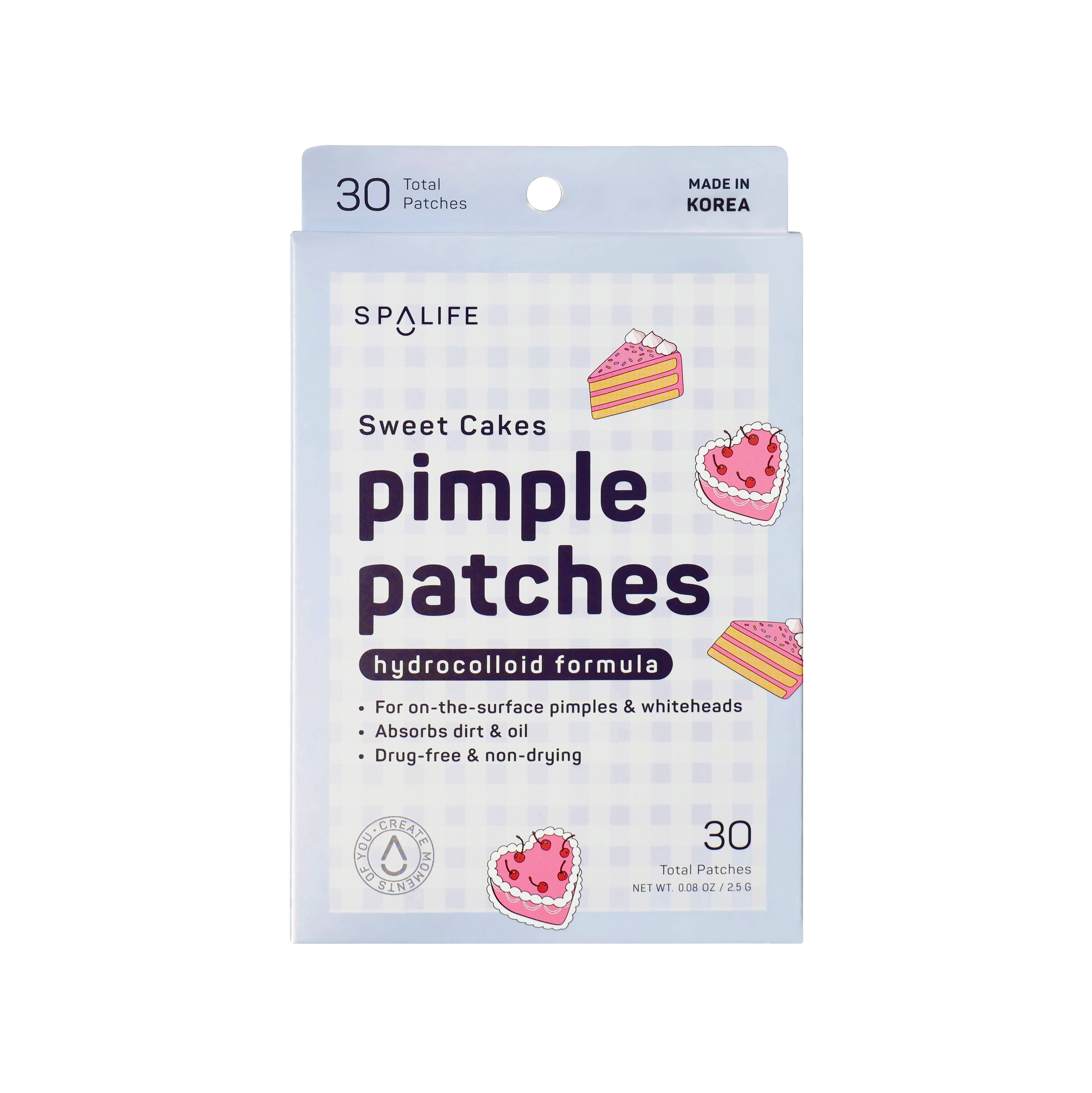 Patchs anti-boutons hydrocolloïdes sweet cakes | Lot de 30