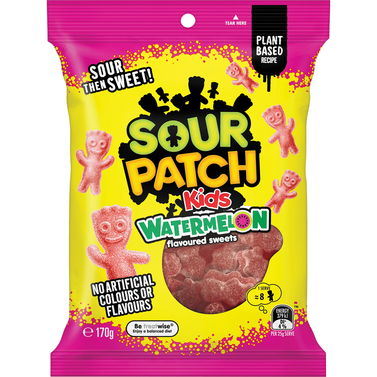 Bonbons Sour Patch Kids au melon d’eau – 170 g