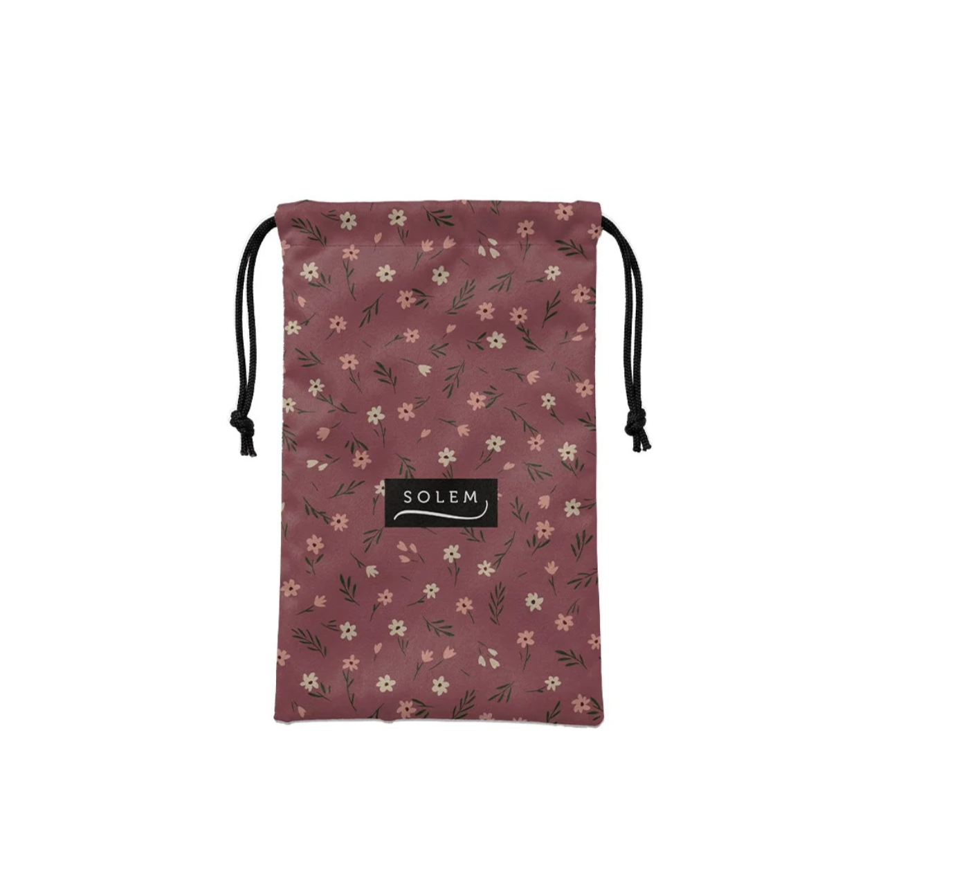 Serviette à cheveux Solem en microfibre - jolie fleur
