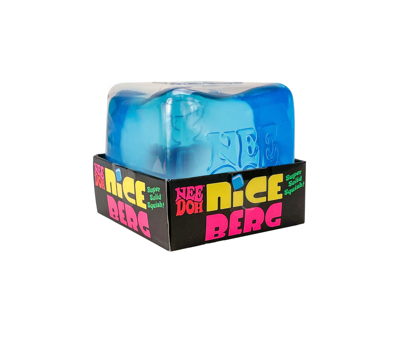 Nee Doh Nice Berg – Vrai Nee-Doh Bloc Anti-Stress Super Solid Squish