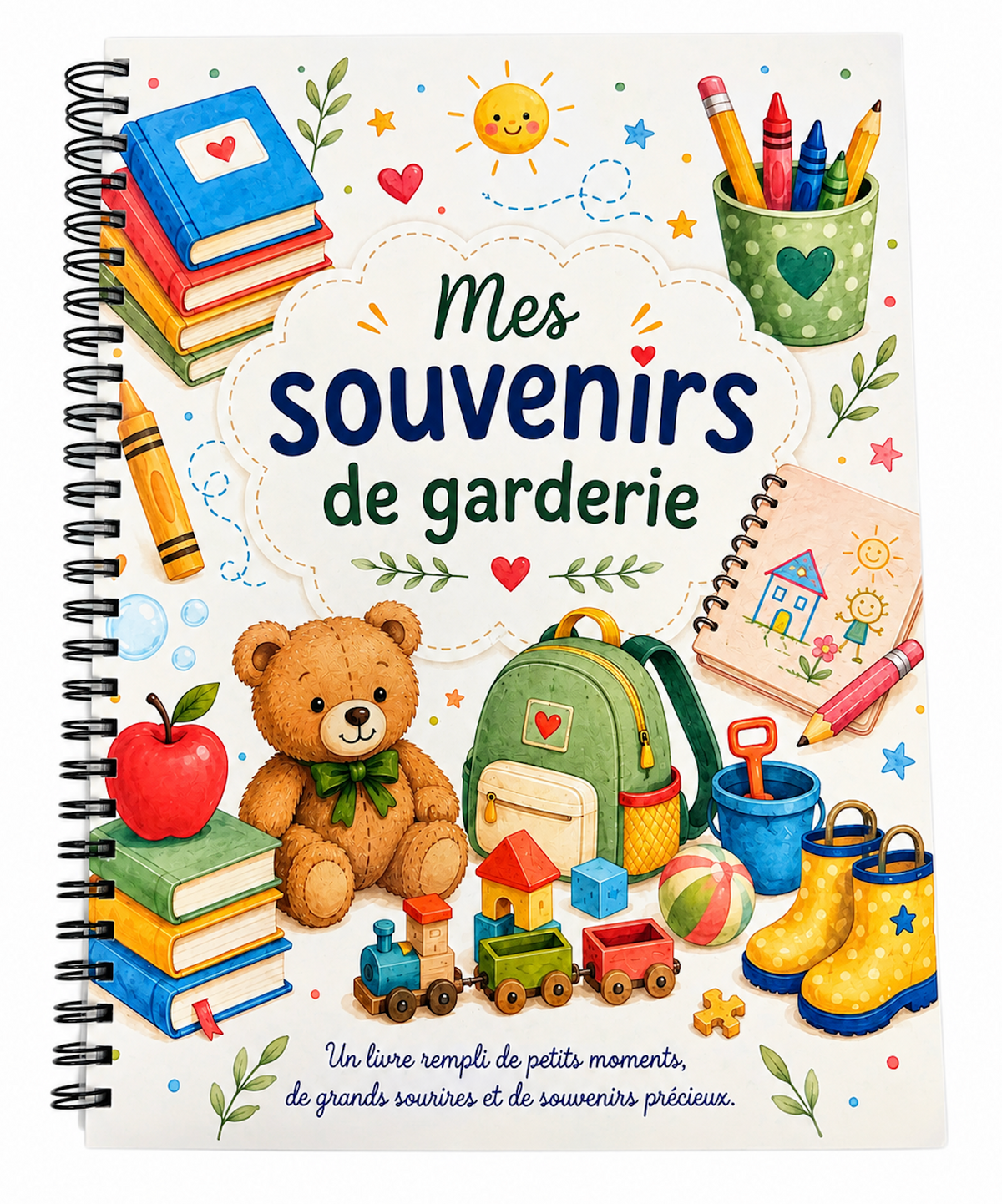 Mes souvenirs de garderie – Un livre rempli de petits moments et de grands sourires