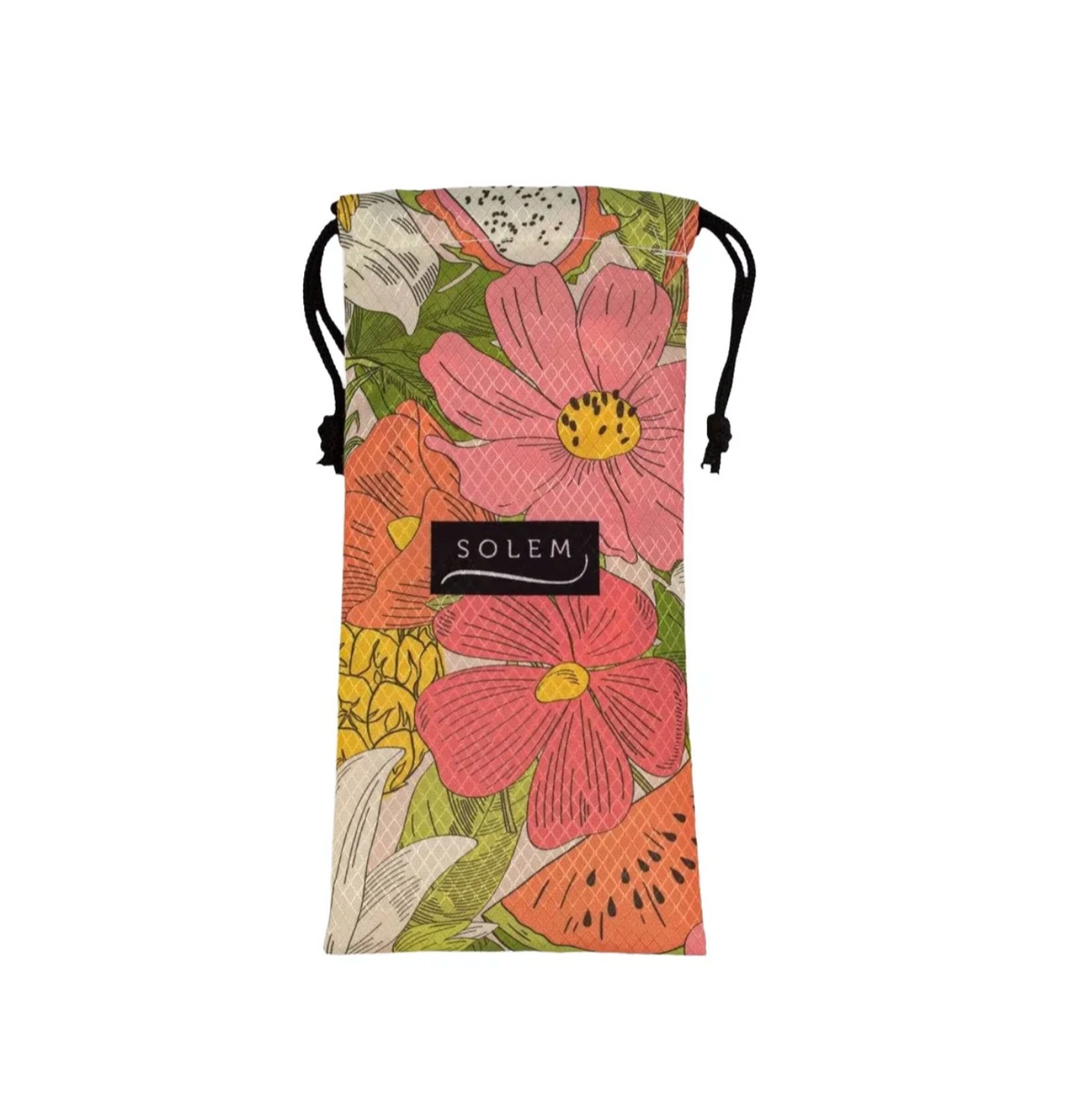 Lingettes à lunettes SOLEM – Motifs floraux tropicaux