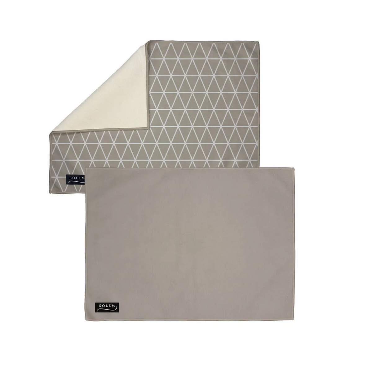 Tapis de séchage pour vaisselle SOLEM – Beige élégant