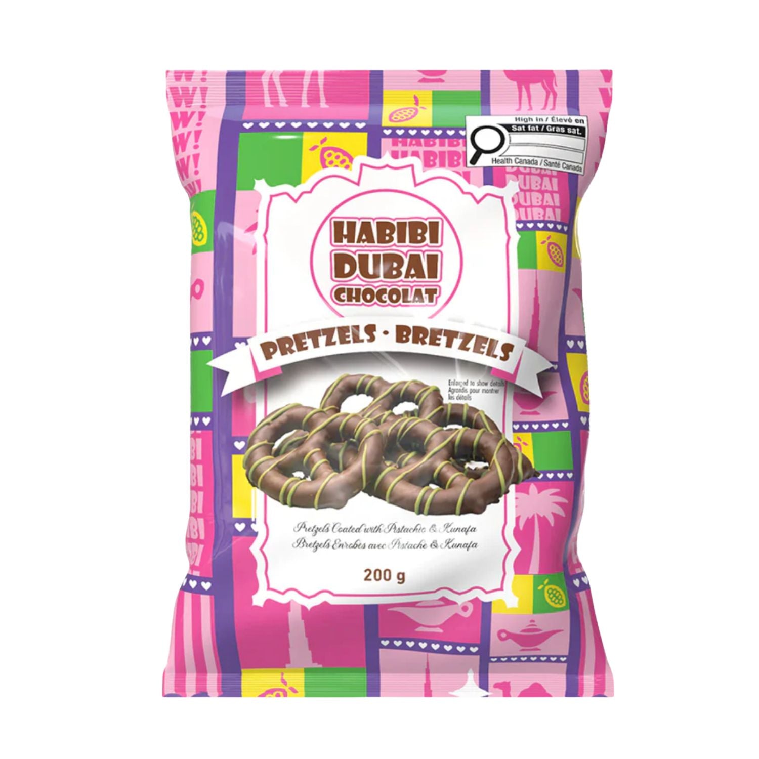 Habibi Dubai Chocolat Bretzels Pistache Kunafa 200g