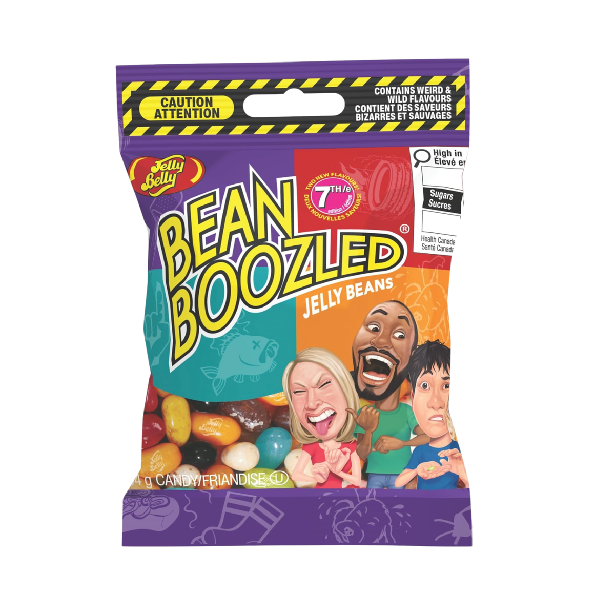 Jelly Belly BeanBoozled, bonbons aux saveurs surprises, 54 g
