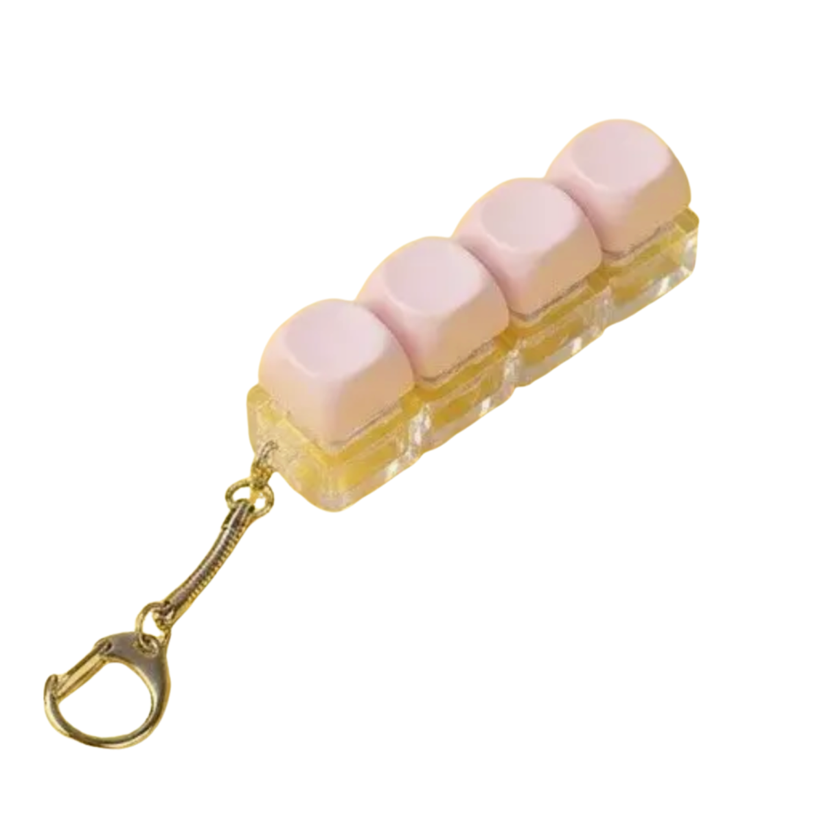 Porte-clé anti-stress clavier rose josslyn