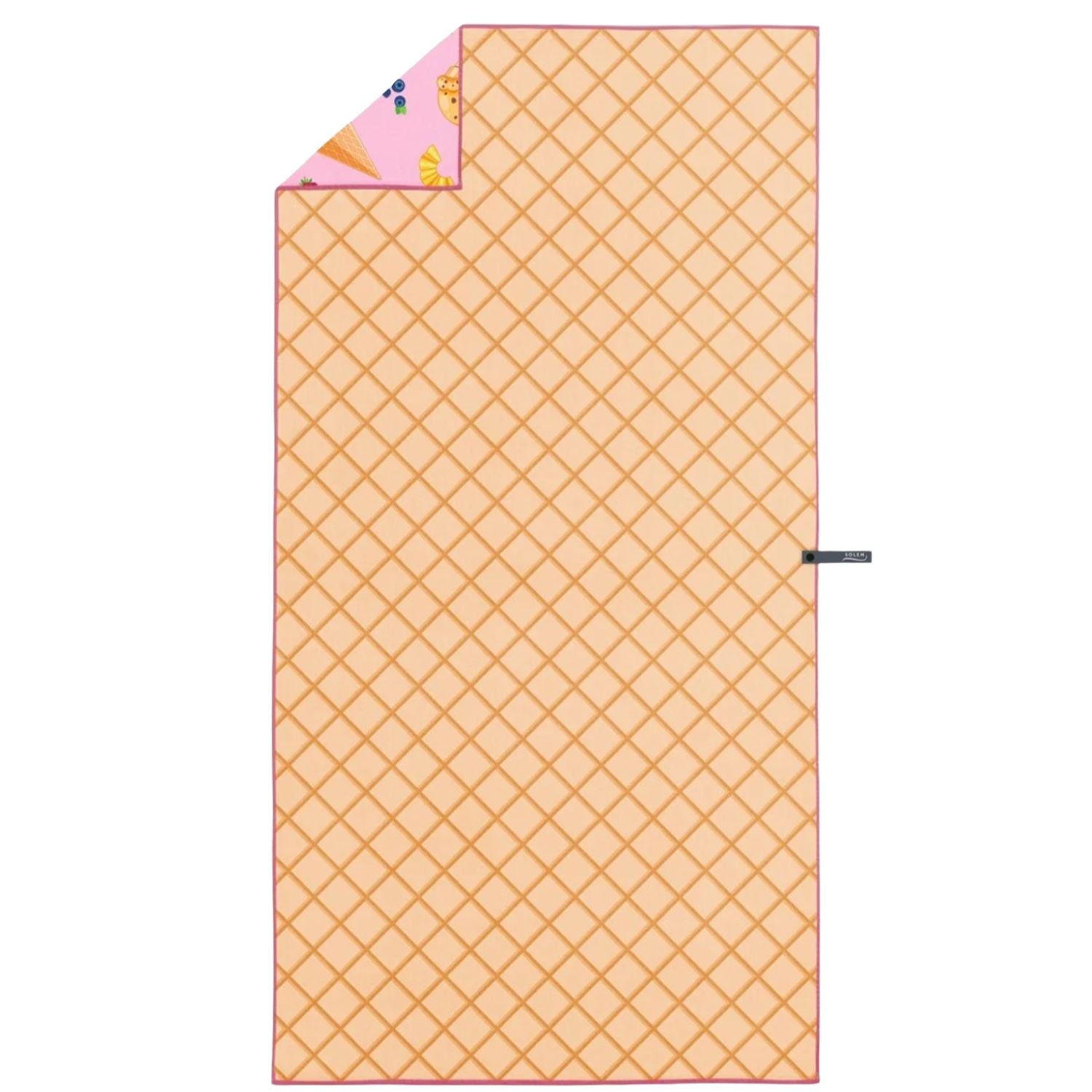 Serviette de plage mélodie givrée - Solem