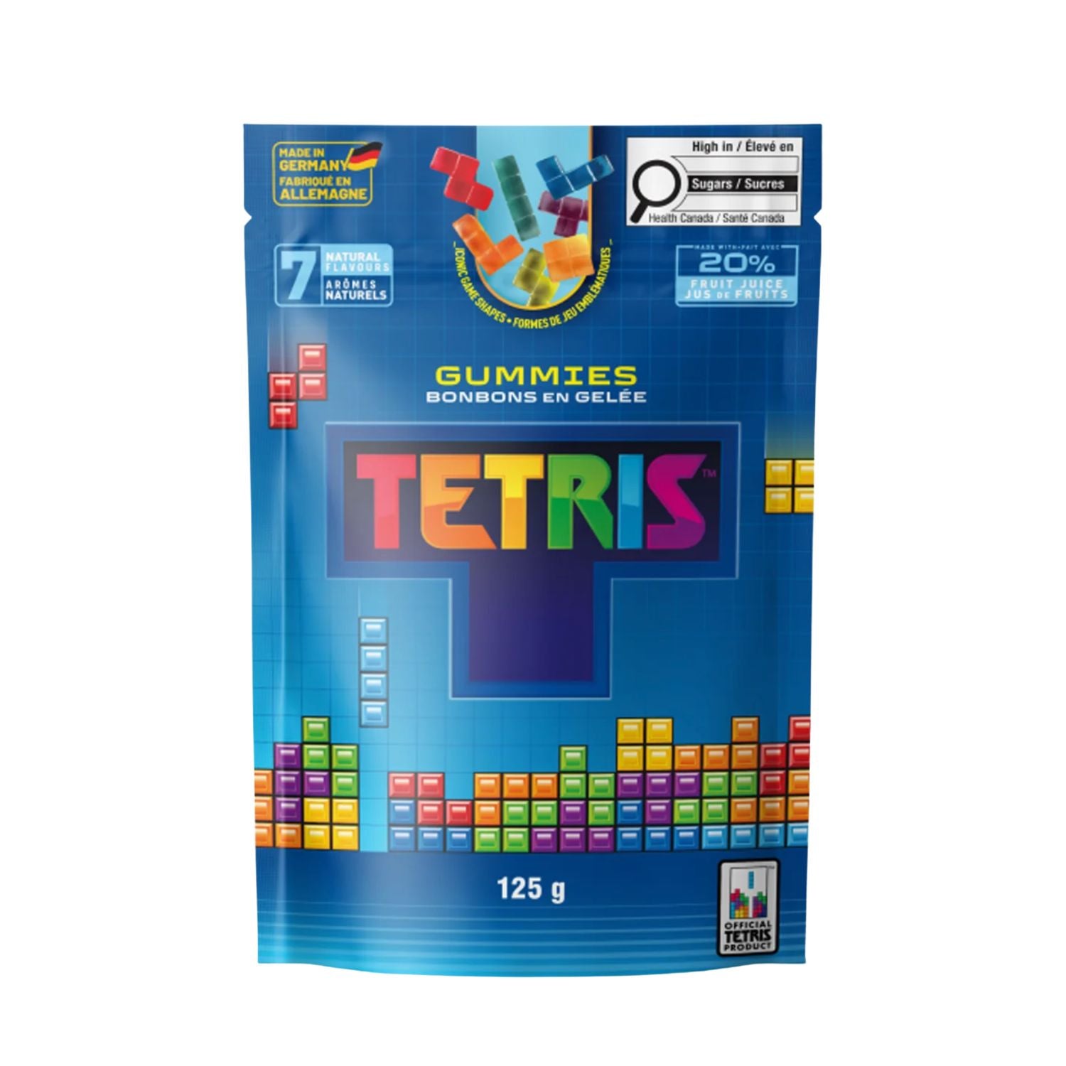 Bonbons en gelée Tetris Gummies – 125 g