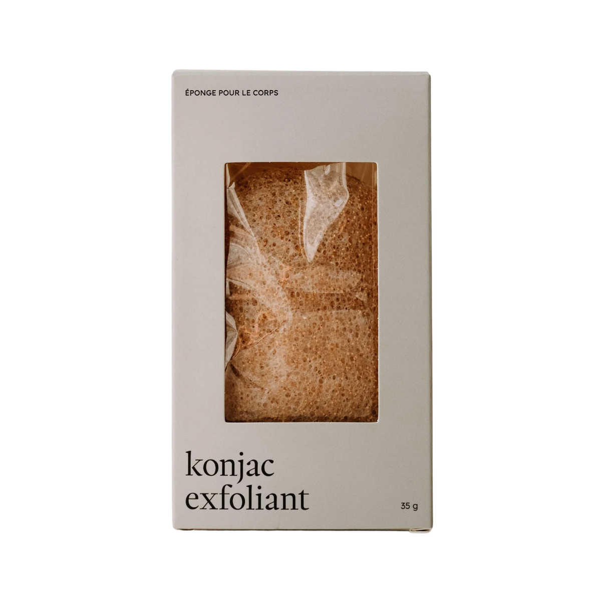 Éponge konjac exfoliante pour le corps – Marée