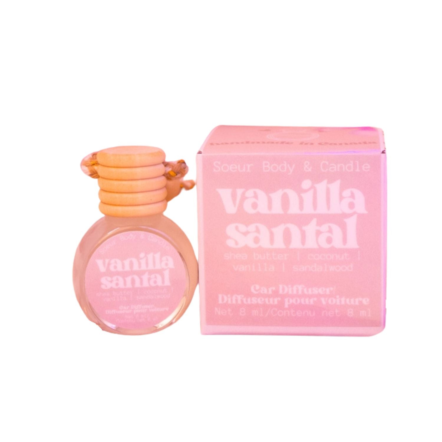 Diffuseur pour voiture - Vanilla santal
