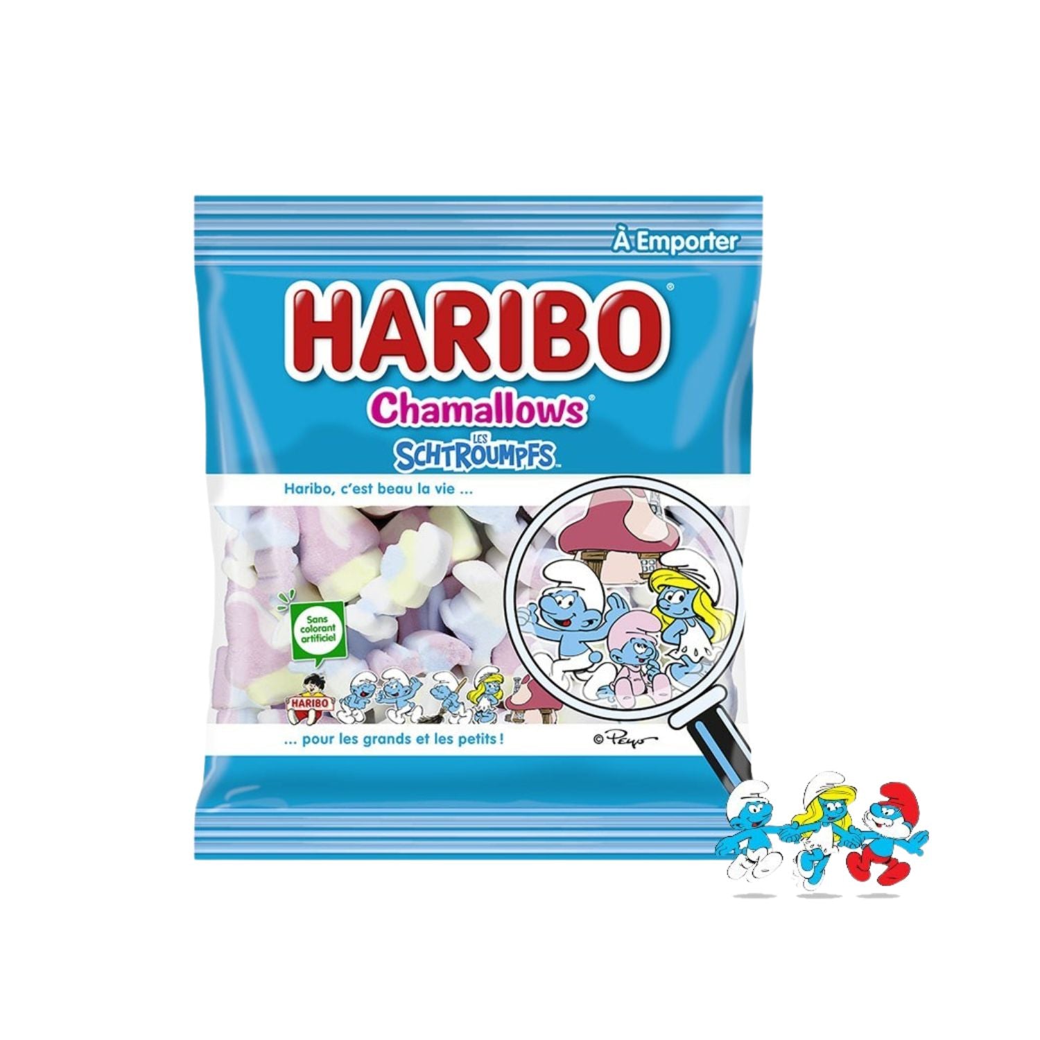Haribo - Chamallows les Schtroumpfs