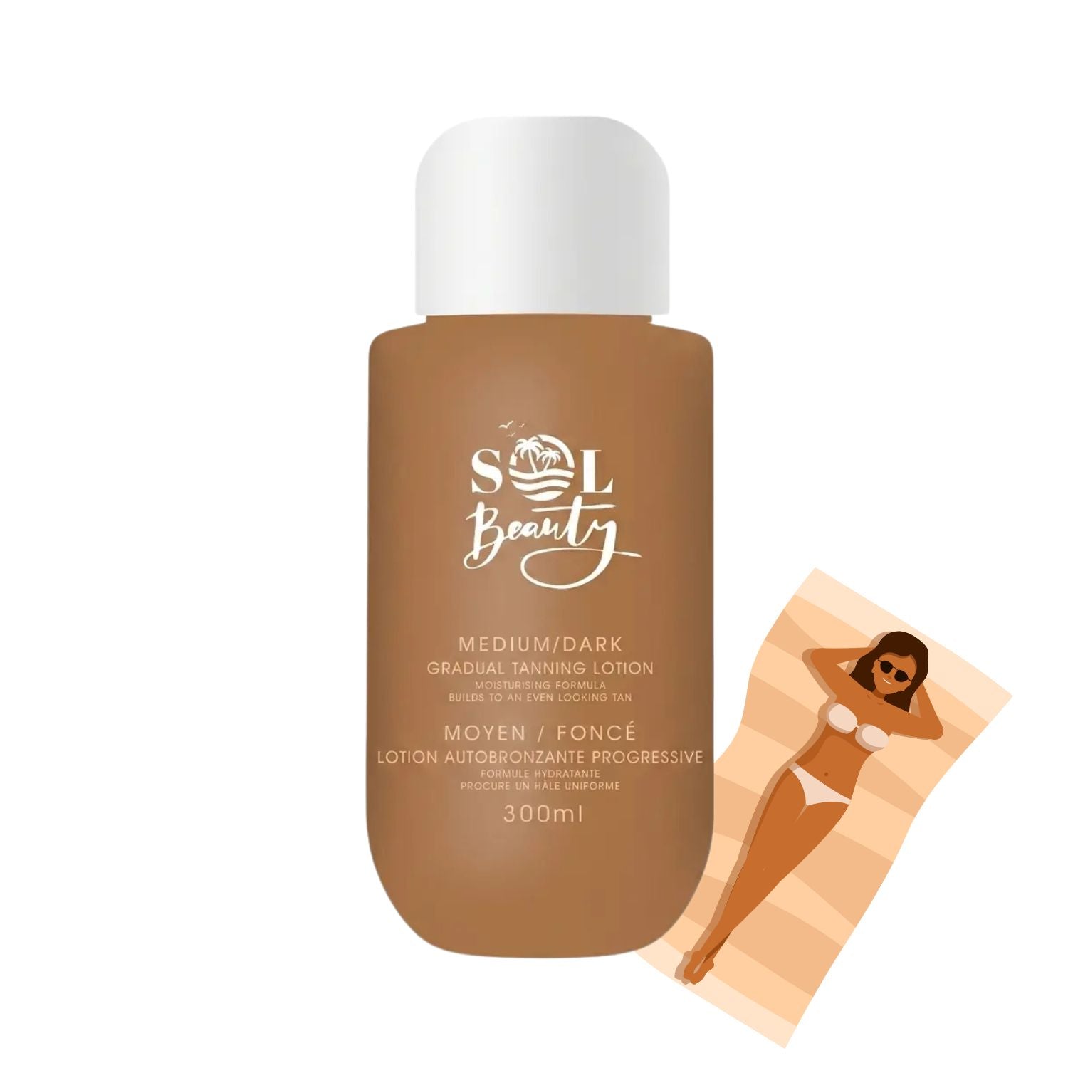 Lotion autobronzante progressive