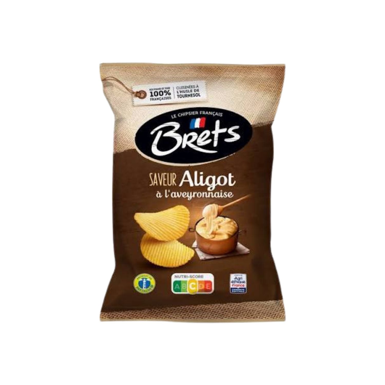 Chips Brets -aligot à l’aveyronnaise