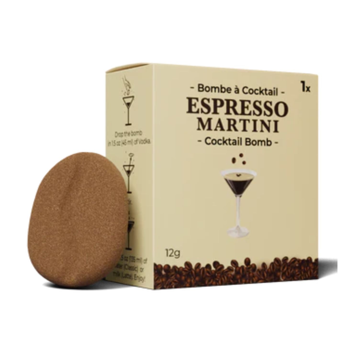 Bombe à cocktail espresso martini