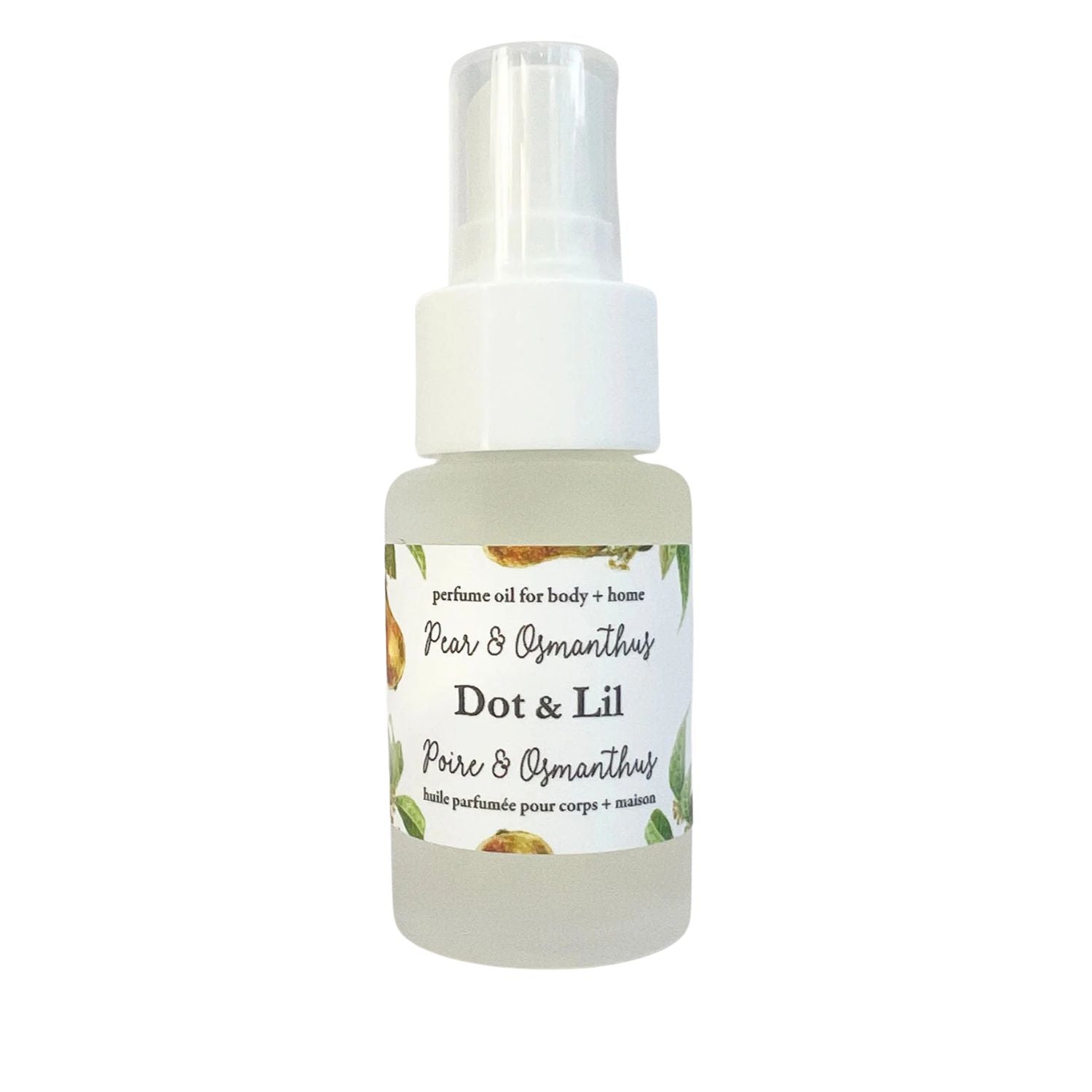 Huile parfumée pour corps et maison - Poire & osmanthus