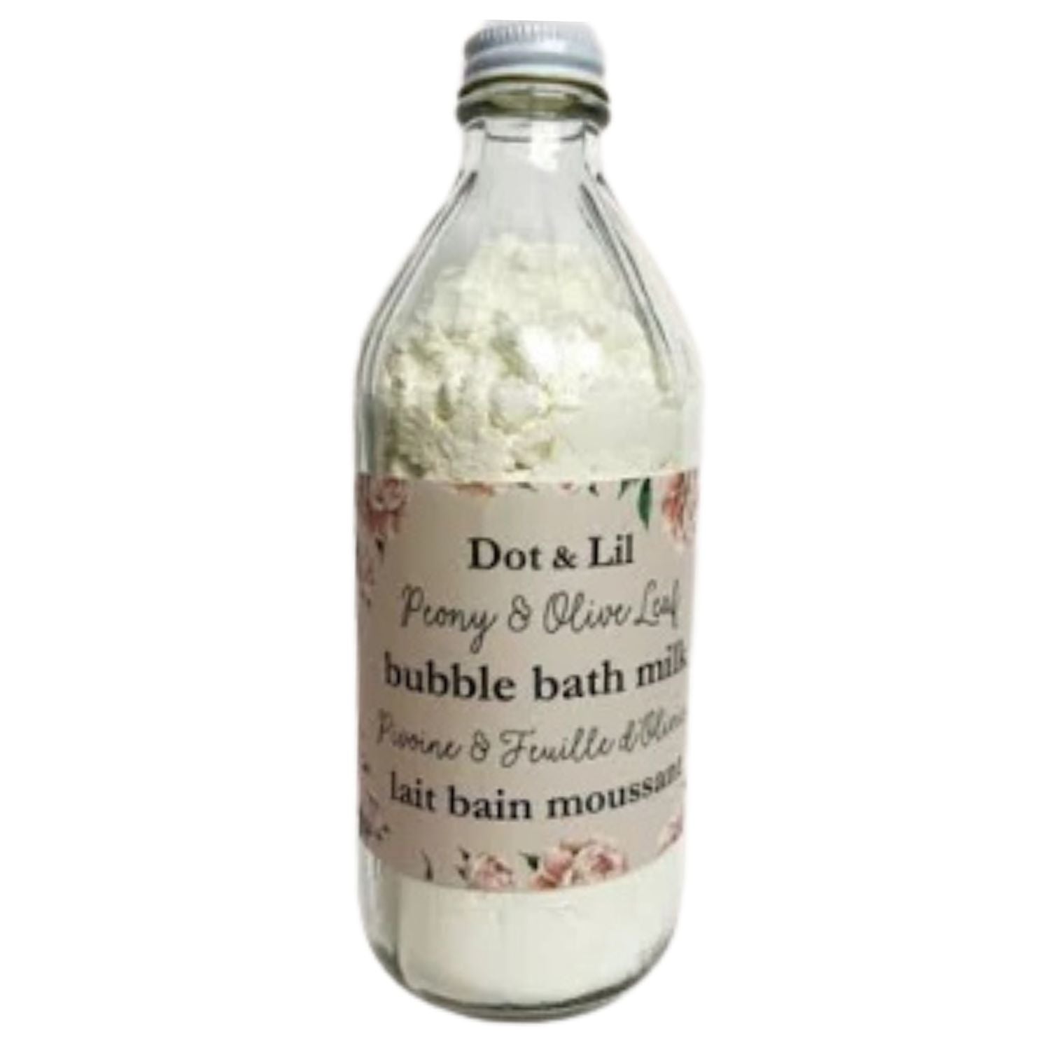 Lait bain moussant - Pivoine & feuille d’olivier