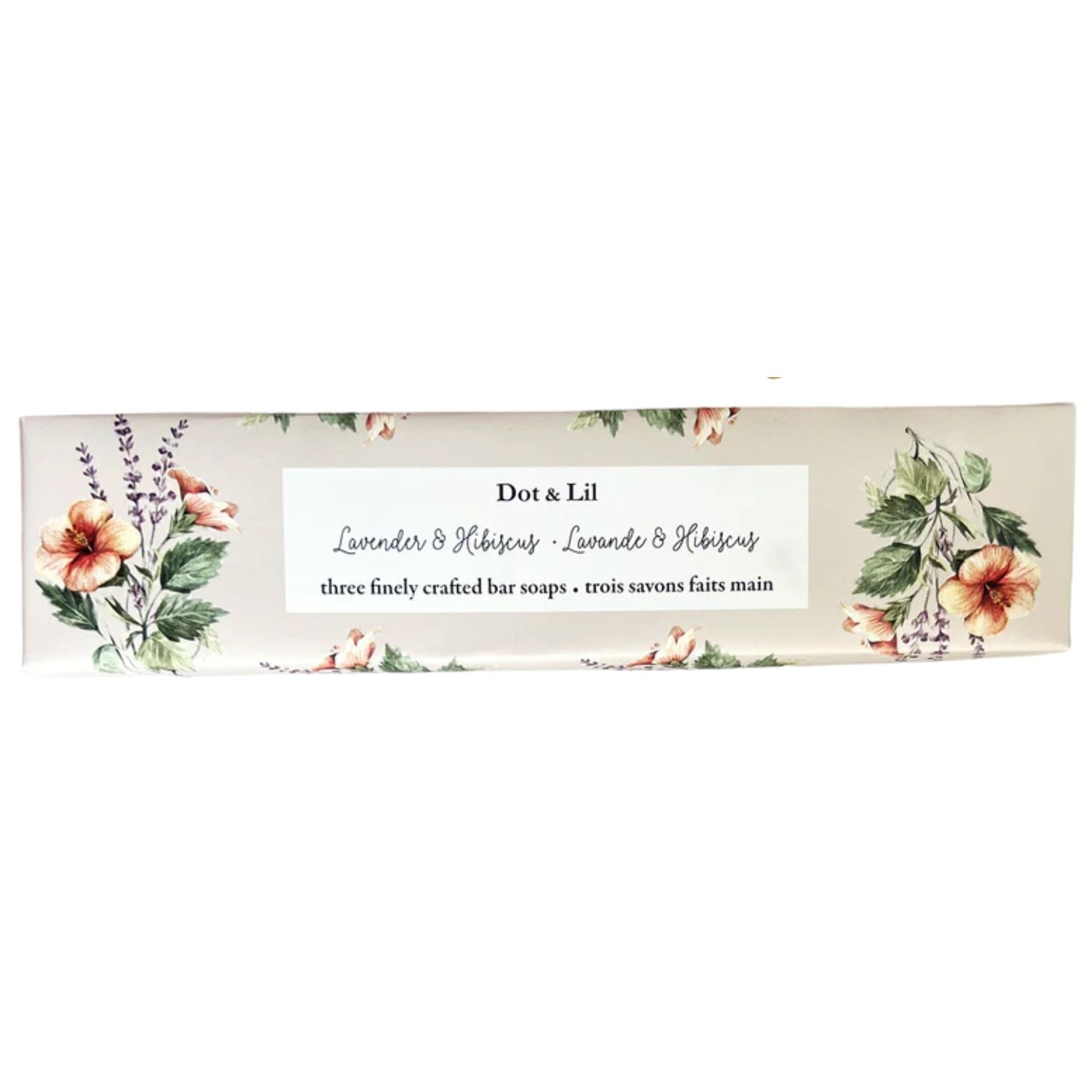 Trio savons - Lavande & hibiscus