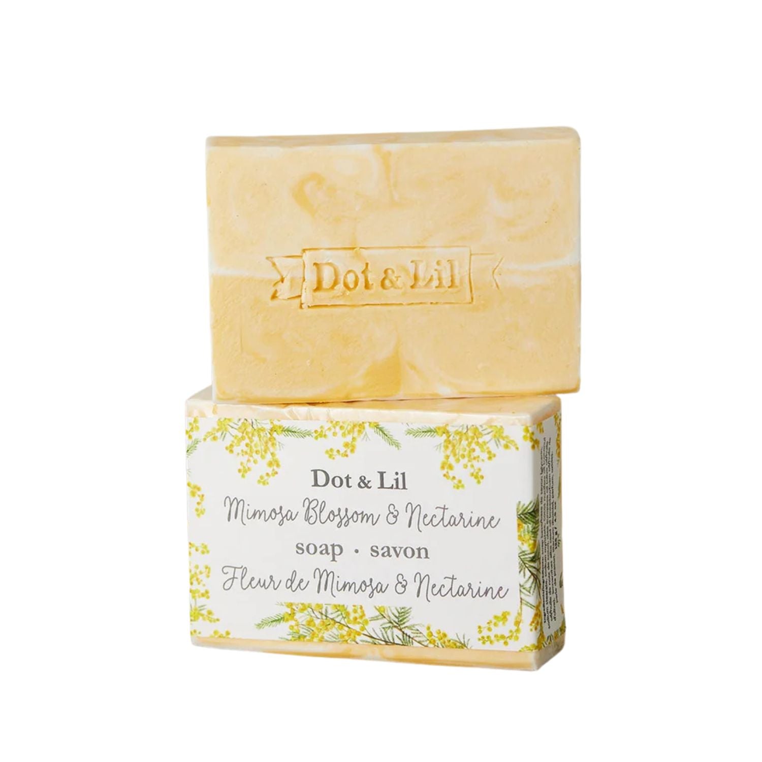 Savon - Fleur de mimosa & nectarine