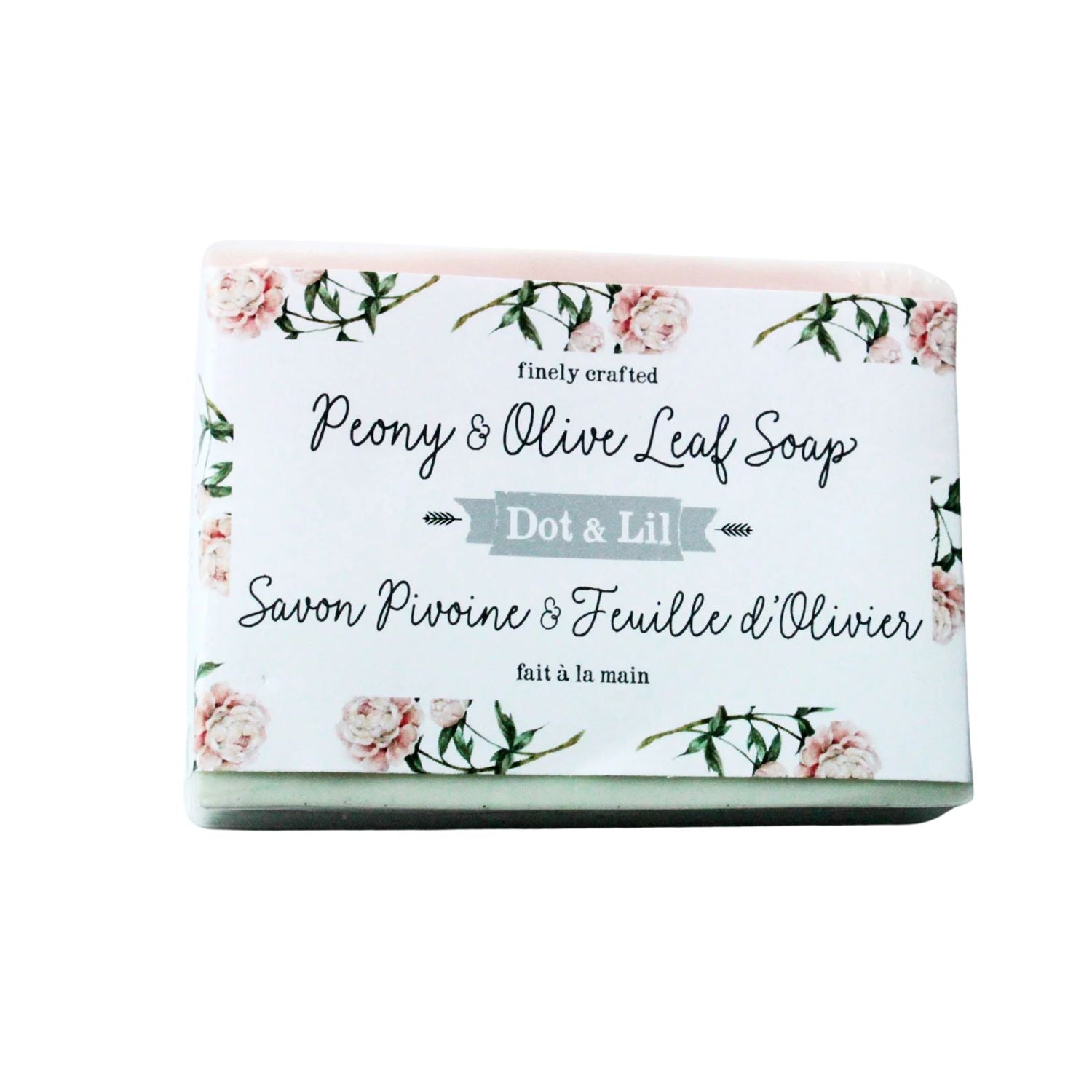 Savon - Pivoine & feuille d’olivier