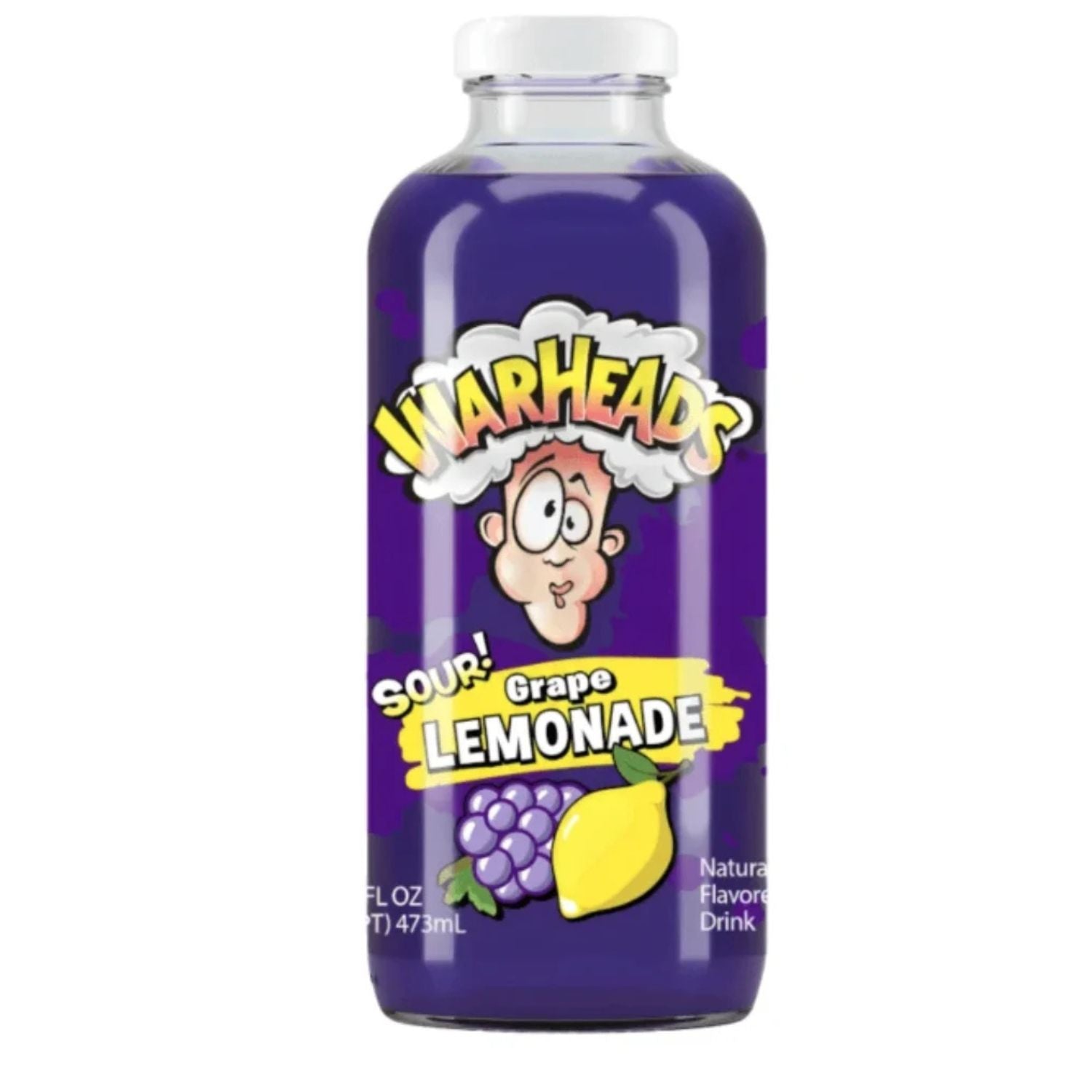 Warheads – Limonade Acidulée Raisin 473 ml