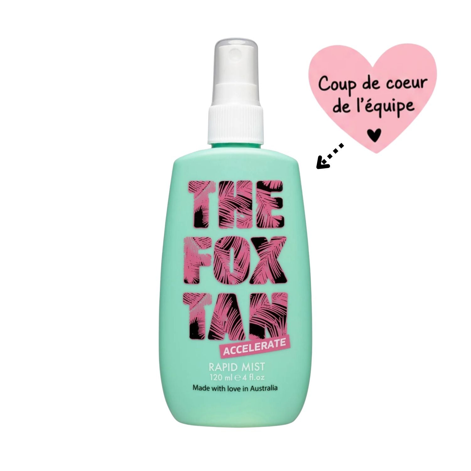 The fox tan accelerate – Rapid mist 120ml 🌿✨