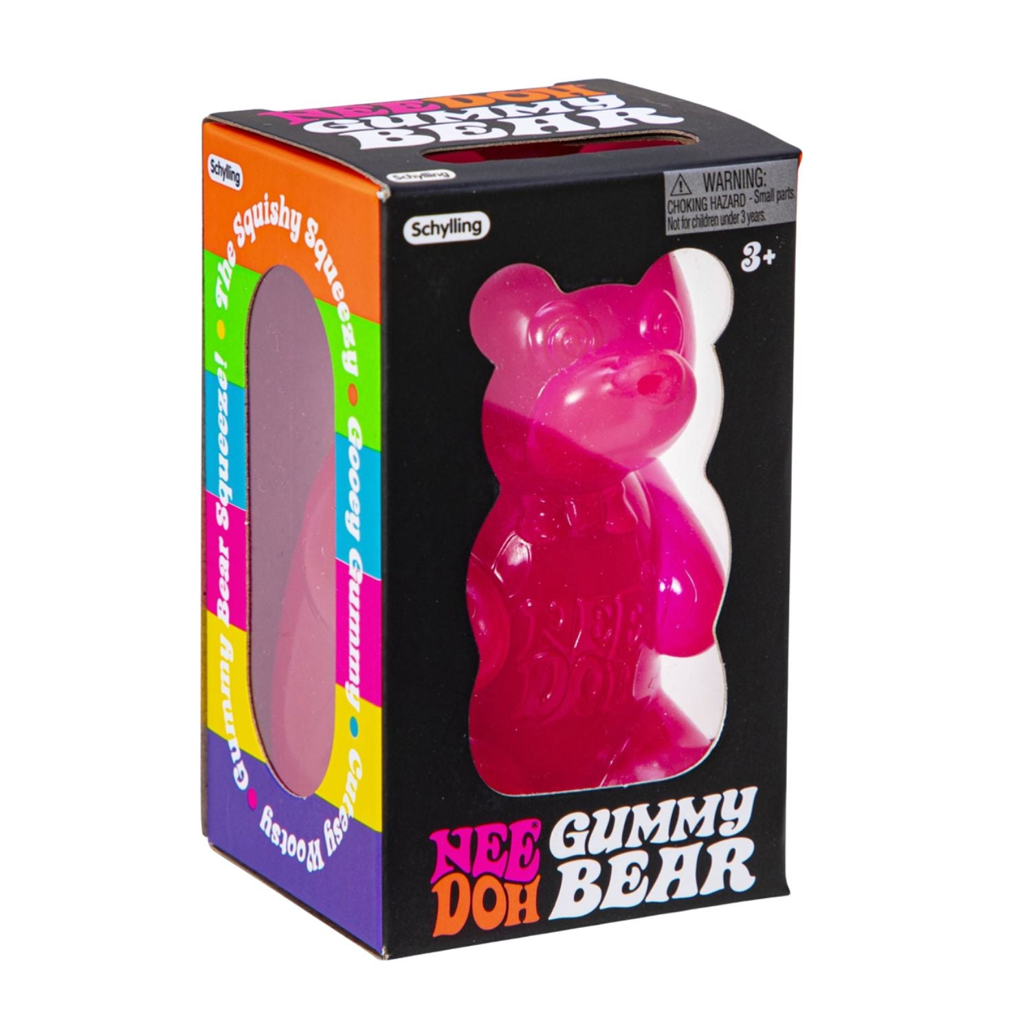 Nee Doh Gummy Bear – Vrai Nee-Doh Ourson Anti-Stress Squishy Squeezy
