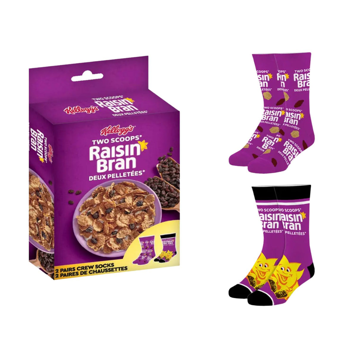 Bas Raisin Bran – Coffret de 2 paires