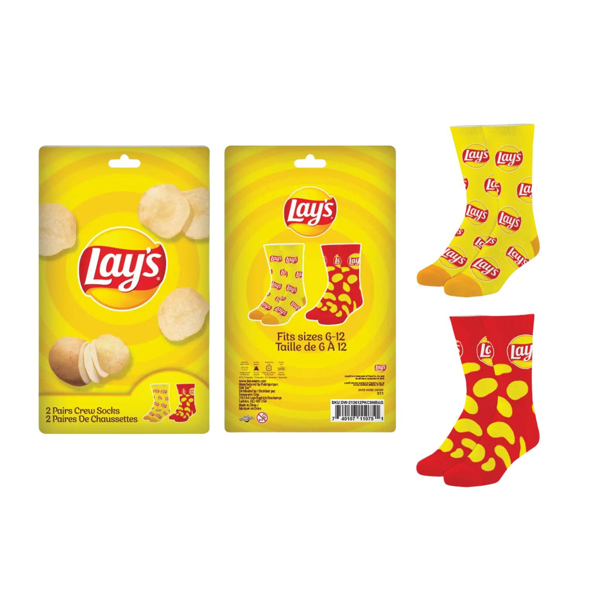 Bas Lay’s – Ensemble de 2 paires