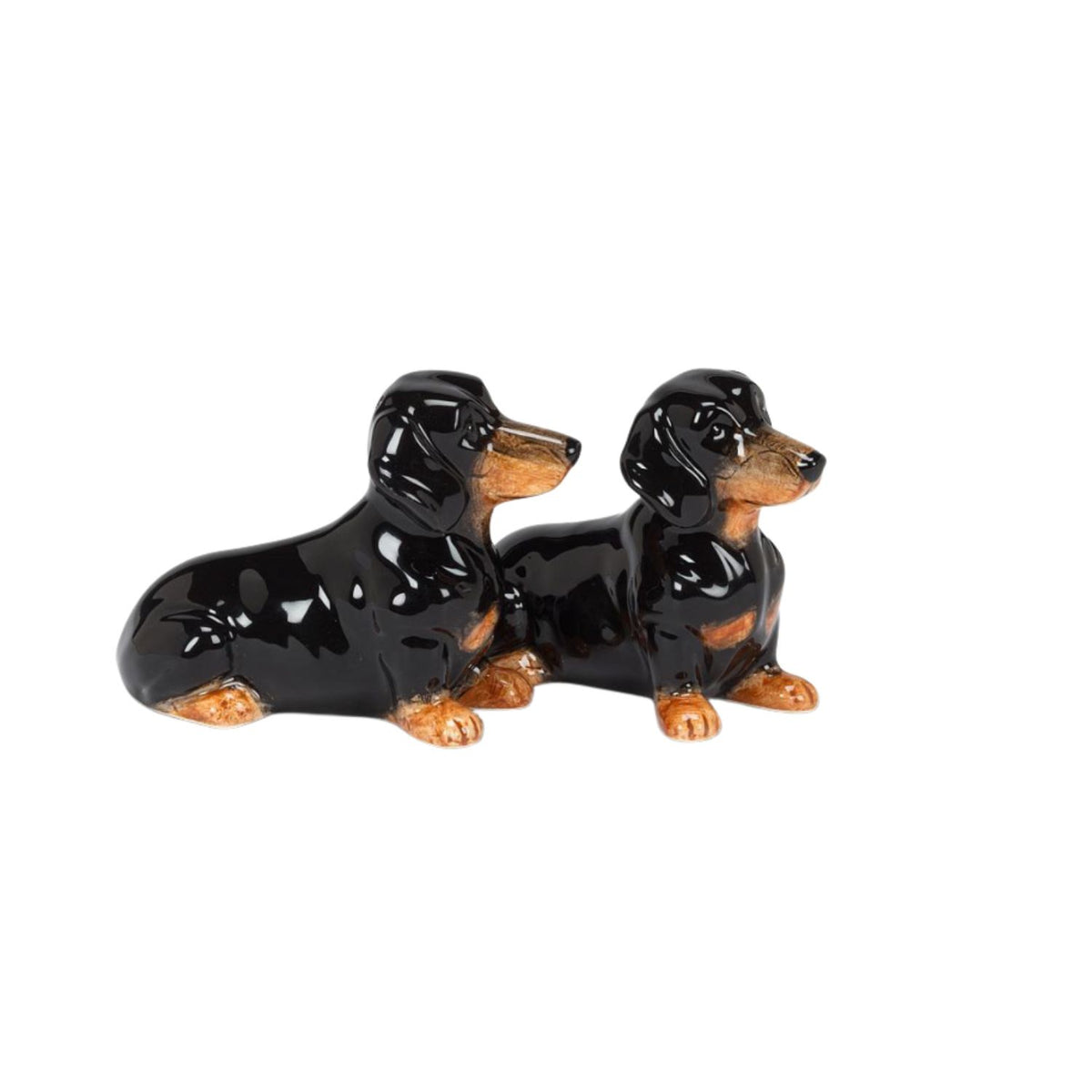 Salière et poivrière chiens teckels – Duo Abbott