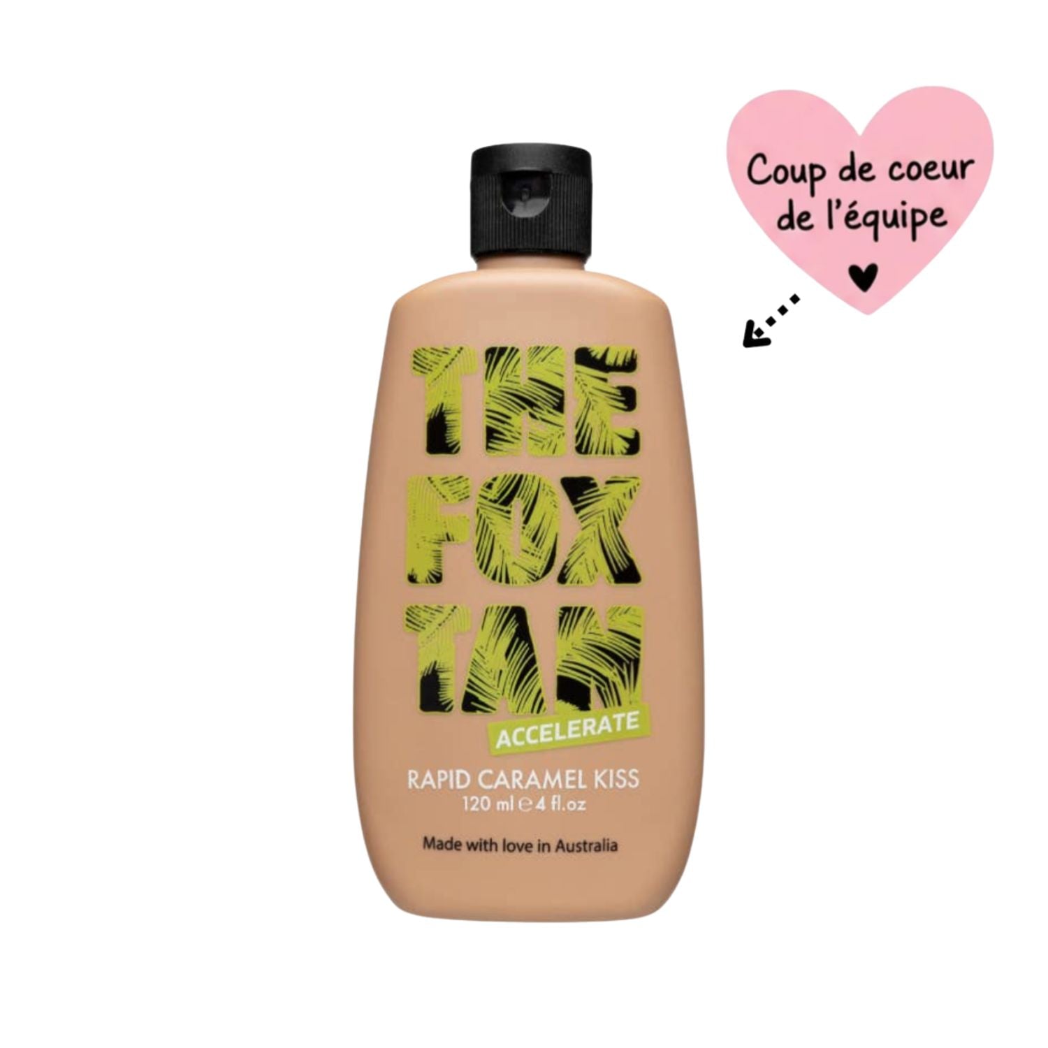 Crème accélératrice de bronzage caramel | The Fox Tan, 120 ml