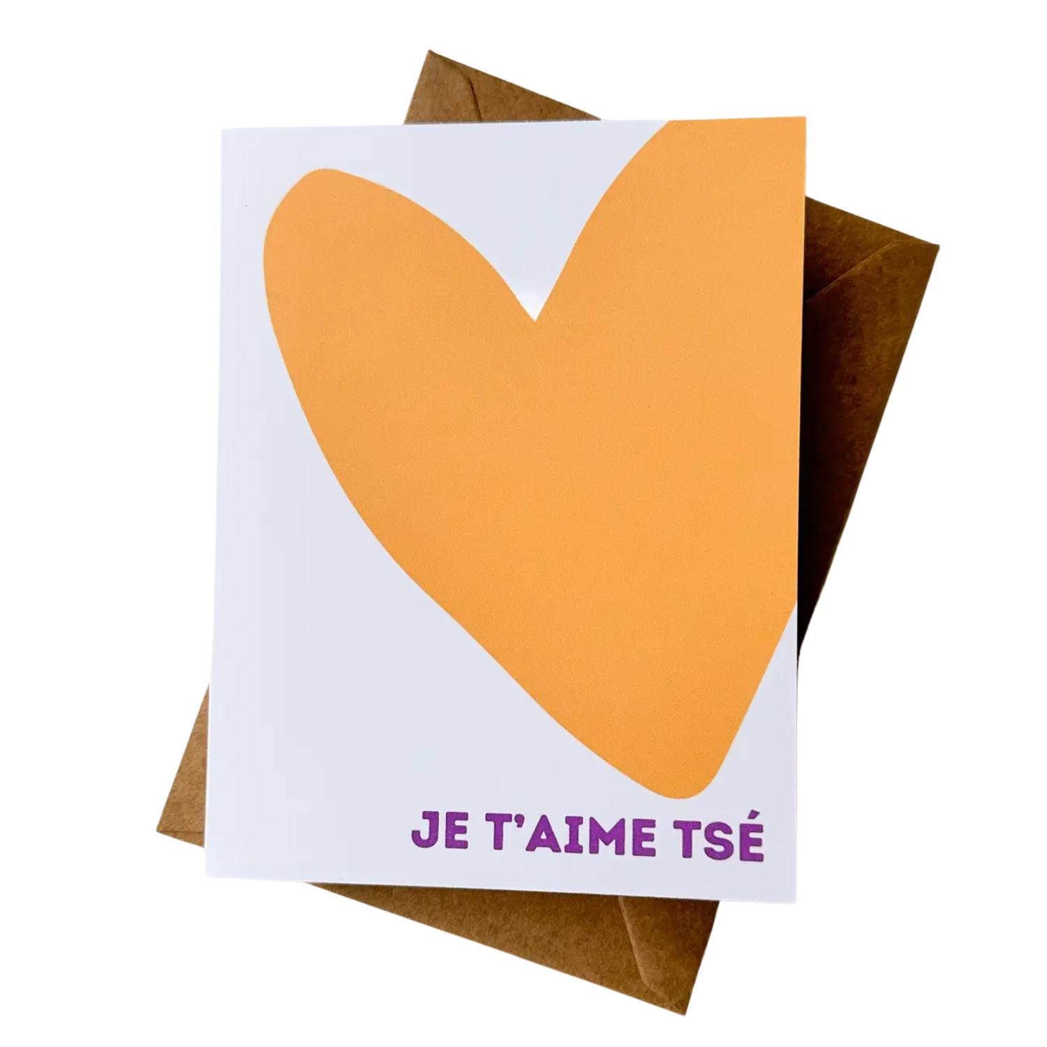 Carte - Je t'aime tsé