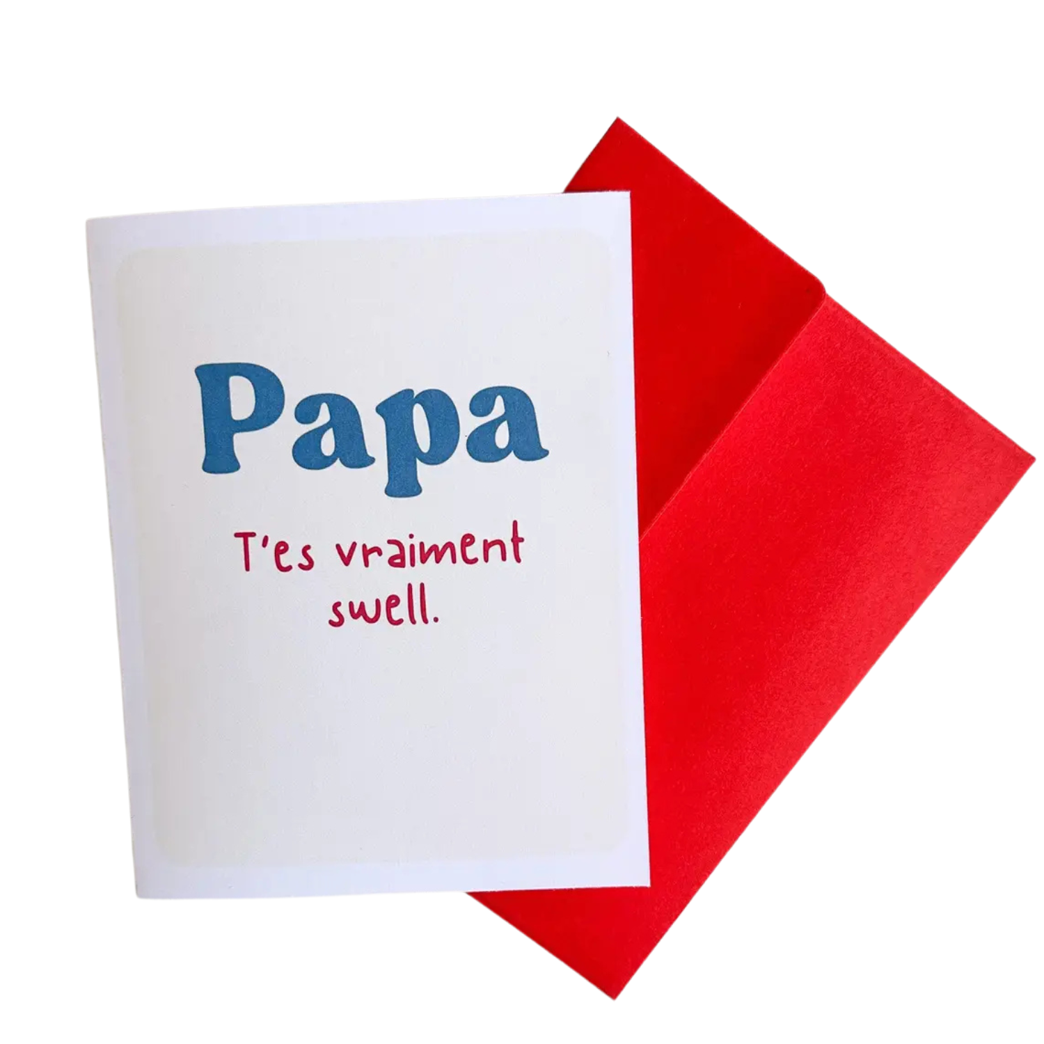 Carte - Papa t'es vraiment swell