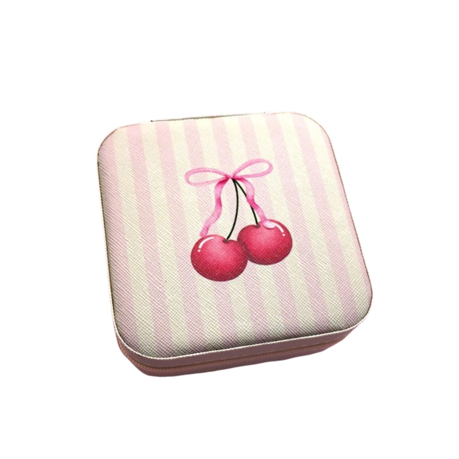 Boite à bijoux mini - Cerise boucle