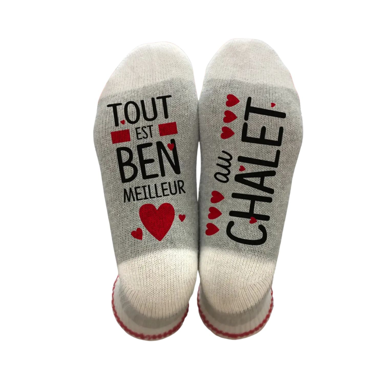 Bas de laine - Tout est ben meilleur au chalet