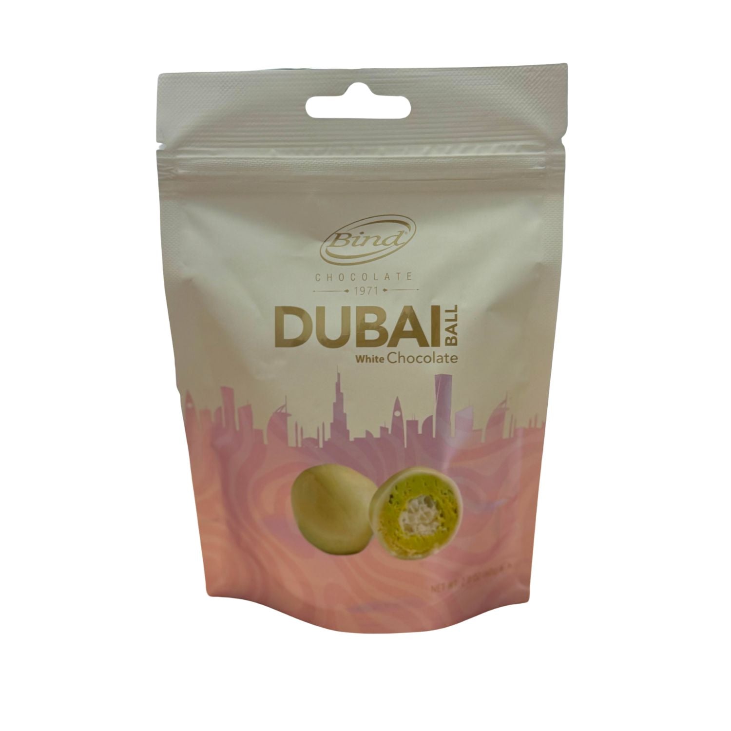 Chocolat dubai ball - Blanc
