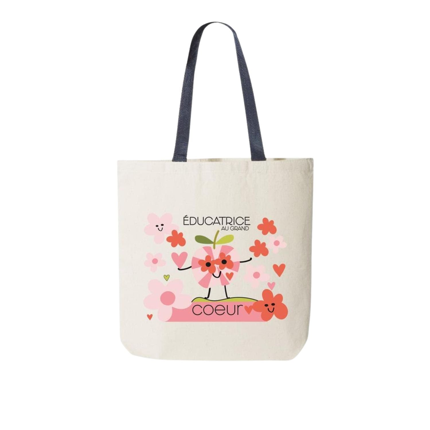 Pom sac cabas - Éducatrice au grand cœur