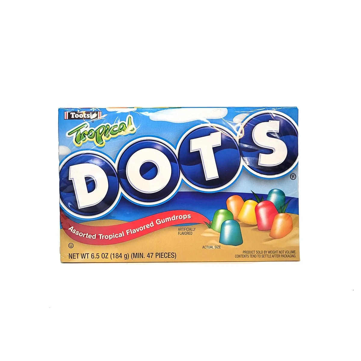 Dots Tropical – Gumdrops Saveurs Tropicales 184g