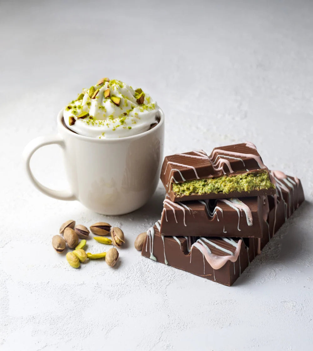 Chocolat chaud style Dubaï à la pistache – Gourmet du Village, 35 g