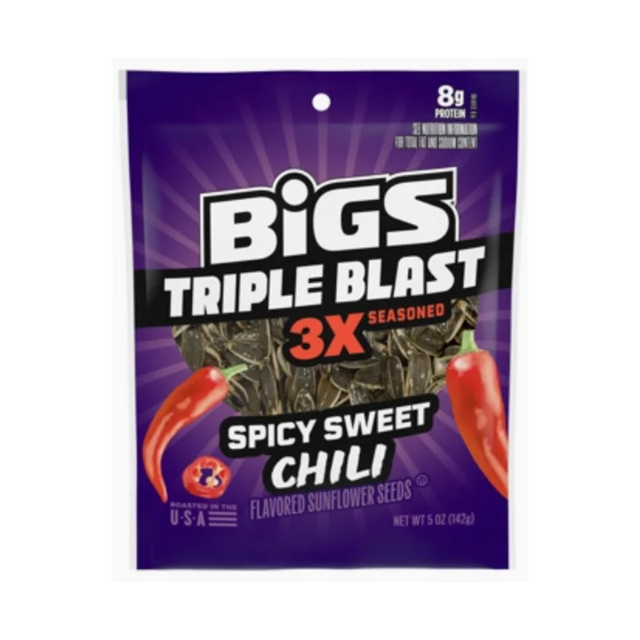 Graines de tournesol BIGS Triple Blast – Chili sucré et épicé