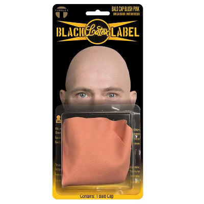 Bonnet Chauve en Latex — Rose Blush | Black Label by Tinsley | Halloween & Effets Spéciaux