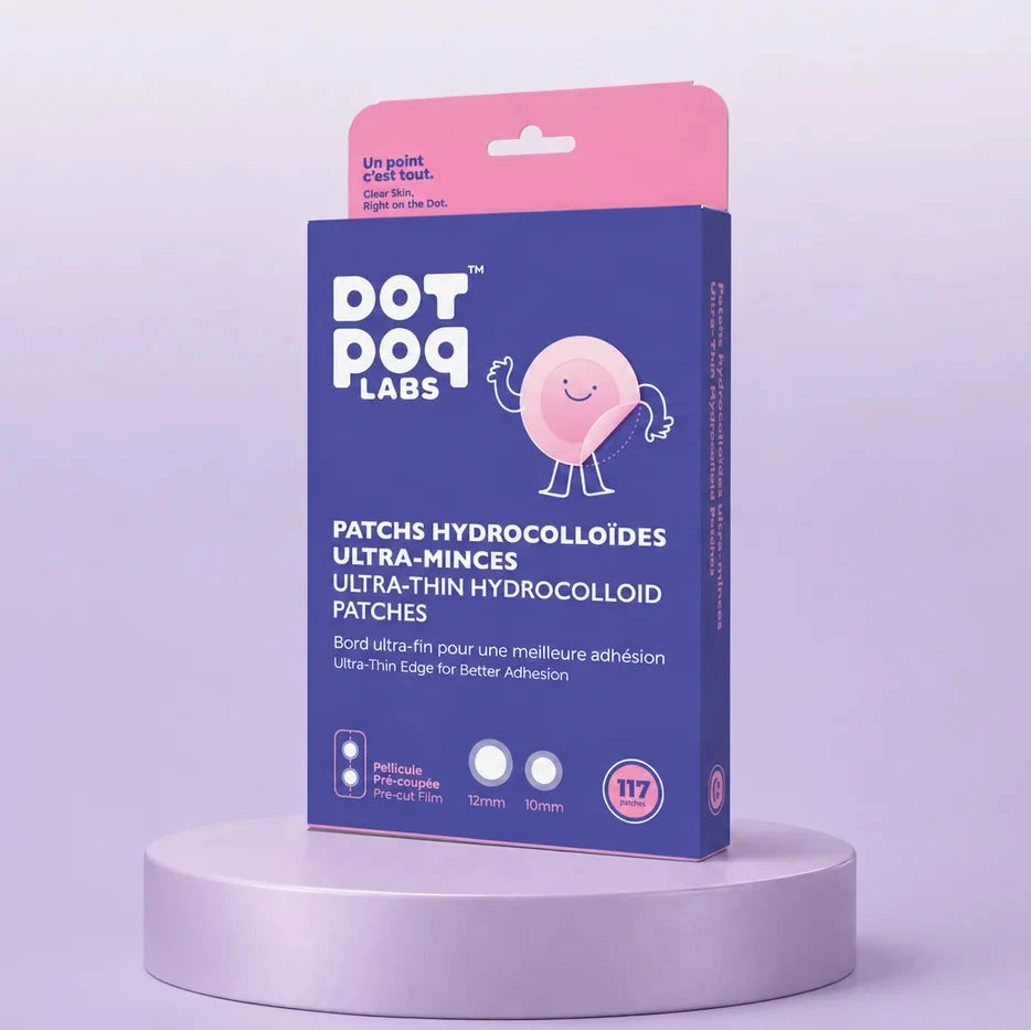 Patchs hydrocolloïdes ultra-minces Dot Pop Labs – 117 patchs