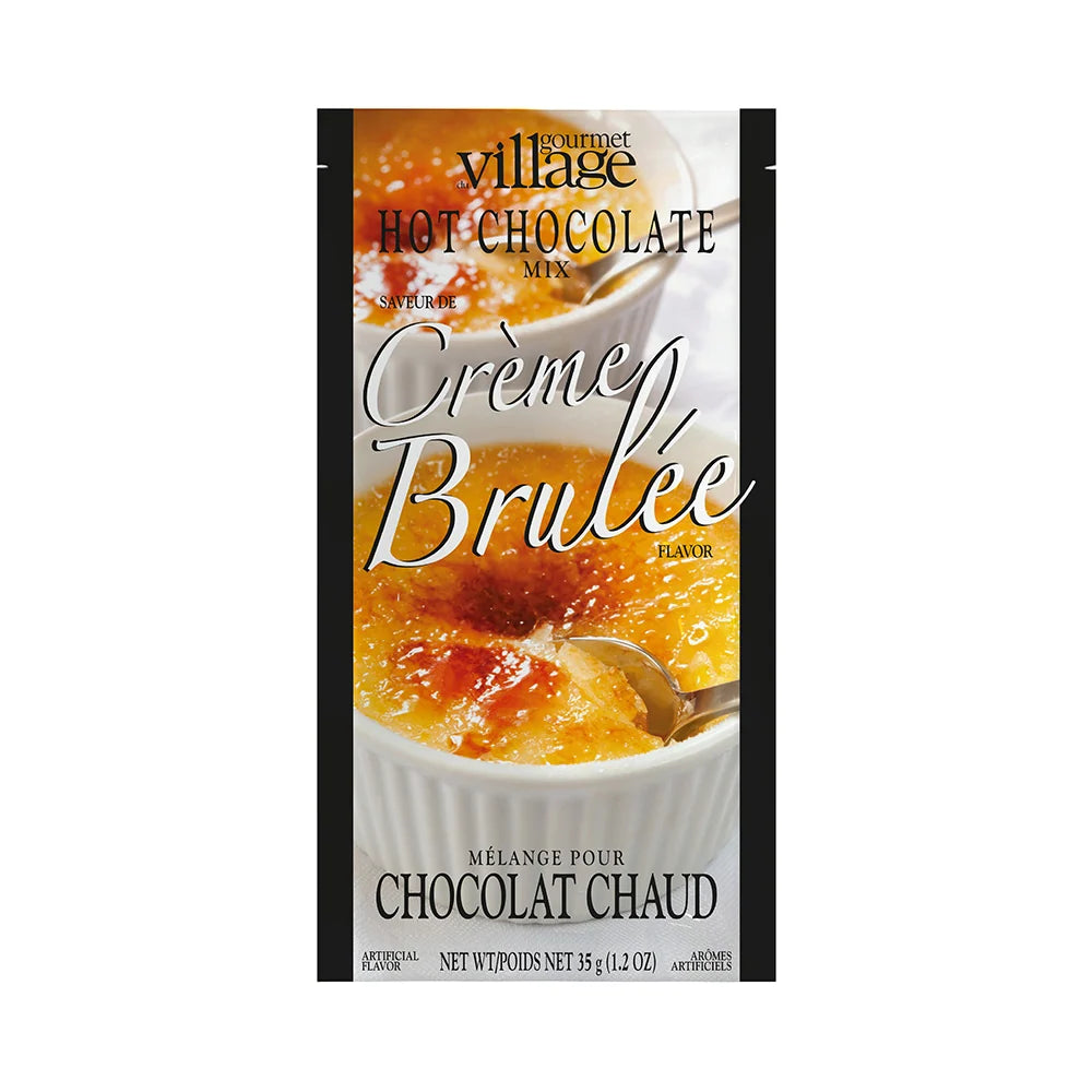 Chocolat chaud crème brûlée – Gourmet du Village, 35 g